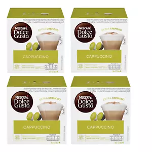 NESCAFE Dolce Gusto Cappuccino Coffee Pods 64 Capsules - Picture 1 of 3