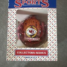 NFL Official Kansas City Chiefs Christmas Ornament Sports Collectors Series