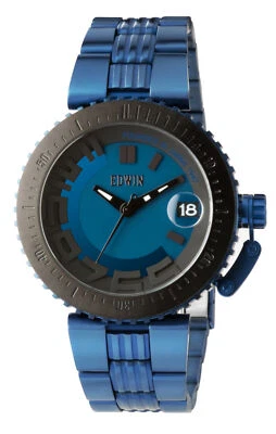 Reloj Edwin BONDED Hombre 3 Manualidades Fecha, Caja Acero Inoxidable con Acero Inoxidable Foto 1 de 4