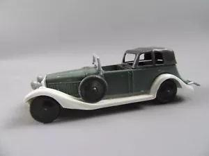 A739 Vintage 1960 CLE Huilor Francia Hispano Suiza K6 Verde 1934 Gioco Plastica - Foto 1 di 8