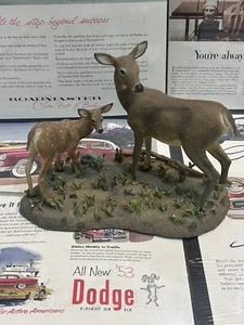 Danbury Mint Deer “First Outing“ Bob Travelers - Curtis Christensen - Picture 1 of 12