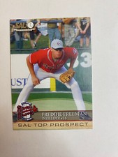 Freddie Freeman South Atlantic Prospects Braves SAL Minor League 2008 Rookie