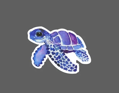Baby Sea Turtle Sticker Ocean Waterproof - Image 1 of 3