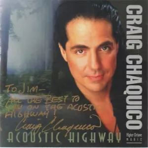 Acoustic Highway by Craig Chaquico CD Signed By Him - Picture 1 of 3