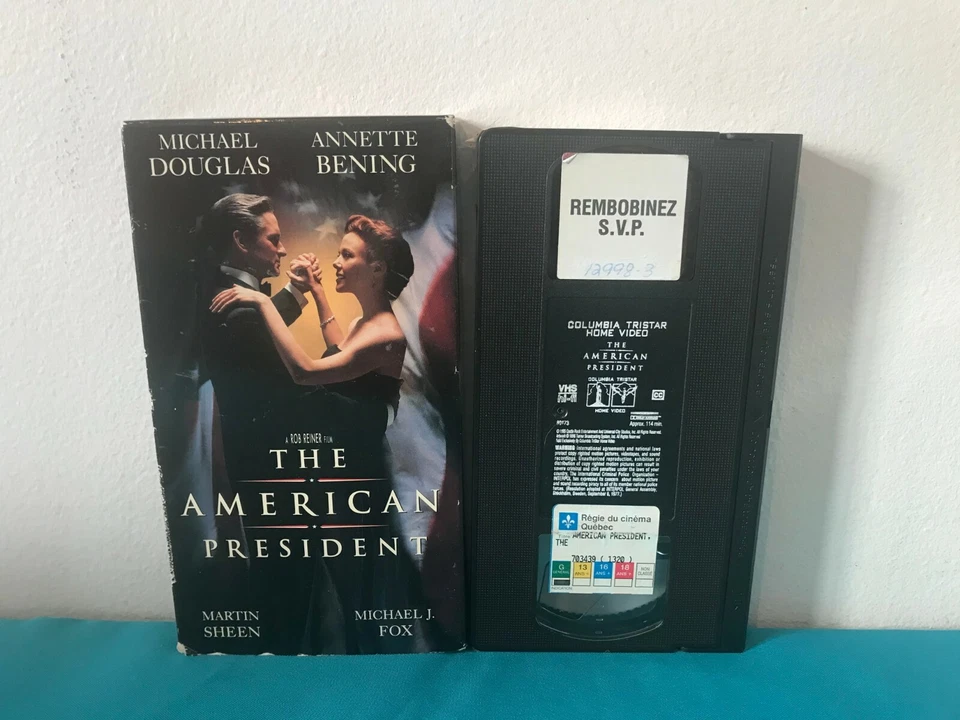 The american president VHS tape & sleeve RENTAL  - Image 1 of 1