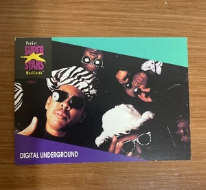 Digital Underground - Pro Set Super Stars 1991 Musicards #116 - Picture 1 of 6