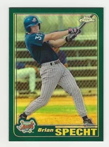 2001 Topps Chrome Traded Retrofractor #197 Brian Specht Anaheim Angels BV$6 - Picture 1 of 1