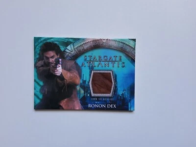 Stargate Atlantis Season 3 & 4 Costume Card Ronon Dex  - Image 1 of 2