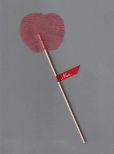 Carte publicitaire - Nina de Nina Ricci (pomme tissu) recto verso - Picture 1 of 2