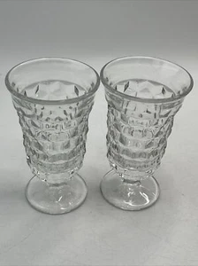 Fosteria American Cubist Juice Glasses set of 2 - Picture 1 of 4