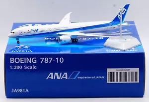 SQ Wings 1:200 All Nippon Airways Boeing B787-10 Diecast Aircraft Model JA981A - Picture 1 of 16