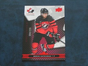 2018-19 18/19 Team Canada Juniors Exclusives #12 Boris Katchouk / 225