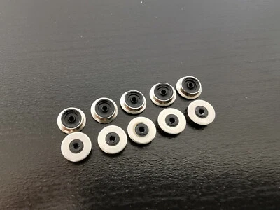 Märklin / Trix  015  Scheibenrad schwarz   6mm   10 Stück   Spur H0 / N / Z - Bild 1 von 2