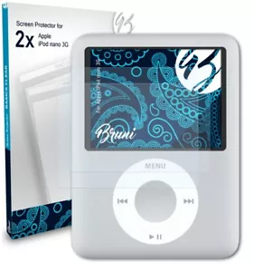 Bruni 2x Protective Film for Apple iPod nano 3G Screen Protector - Picture 1 of 4