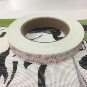 Needlepoint Canvas tape 3/4" x 60 yards mono canvas tape I heart Needlepoint - Picture 1 of 2