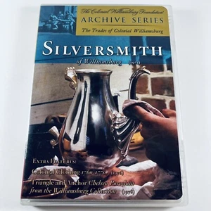 Silversmith of Williamsburg 1971 DVD 2008 Archive Series Colonial Trade History - Picture 1 of 7
