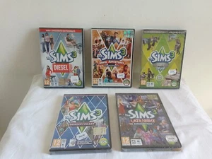 The Sims 3 Lotto × 5 Giochi PC DVD , Nuovo Sigillato - Foto 1 di 8