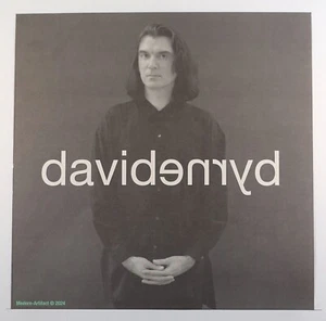 DAVID BYRNE: POSTER FLAT DISPLAY PROMO - DOPPELSEITIG 12"x12" ORIGINAL VTG. 1994 - Bild 1 von 2