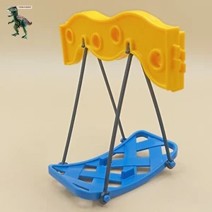 Playmobil-Columpio-Azul-amarillo-Parque-Infantil-niños-vintage-5568 5612 - Imagen 1 de 2