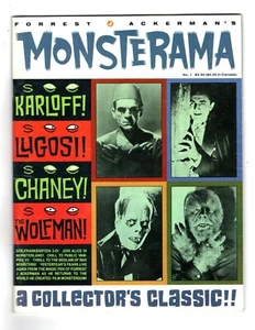 MONSTERAMA #1, VF/NM (9.0) KARLOFF, LUGOSI, CHANEY (SHIPS FREE)* - Picture 1 of 2