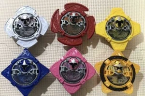 Power Rangers Ninja Steel Ninninger DX Shuriken Star 6p Set Morpher BANDAI Japan - Picture 1 of 2