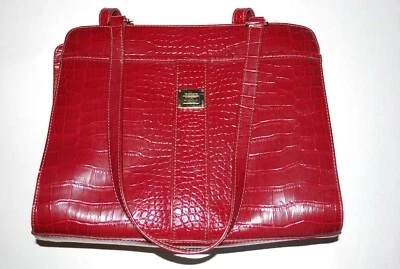 BOLSO DE MANO MONEDERO LIZ CLAIRBORNE. ROJO. Foto 1 de 4