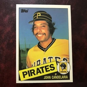 1985 Topps TIFFANY Set JOHN CANDELARIA #50 PIRATES ** MINT ** HIGH GRADE ** - Picture 1 of 2