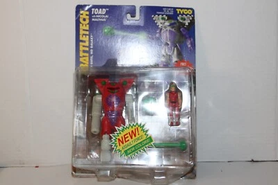 1995 Tyco Battletech Toad W/ Nicolai Malthus New Colors Assault Force - Image 1 of 4