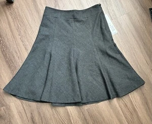 Rafaella Skirt Flare Women Size 4P NWT Side Zipper - Picture 1 of 7