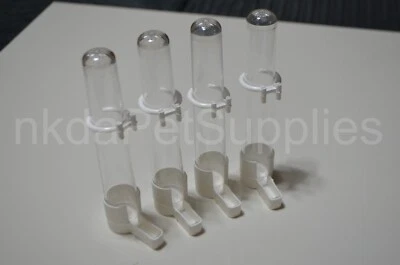 50cc/ml Bird Cage Water Drinker For Canary Finch Budgie etc - Image 1 of 3