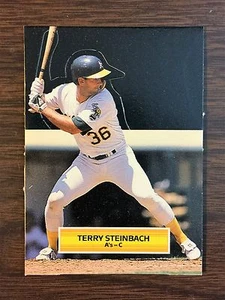 1988 DONRUSS ALL-STAR GAME FOLD-OUT Terry Steinbach Catcher Oakland A's C3105403 - Picture 1 of 2