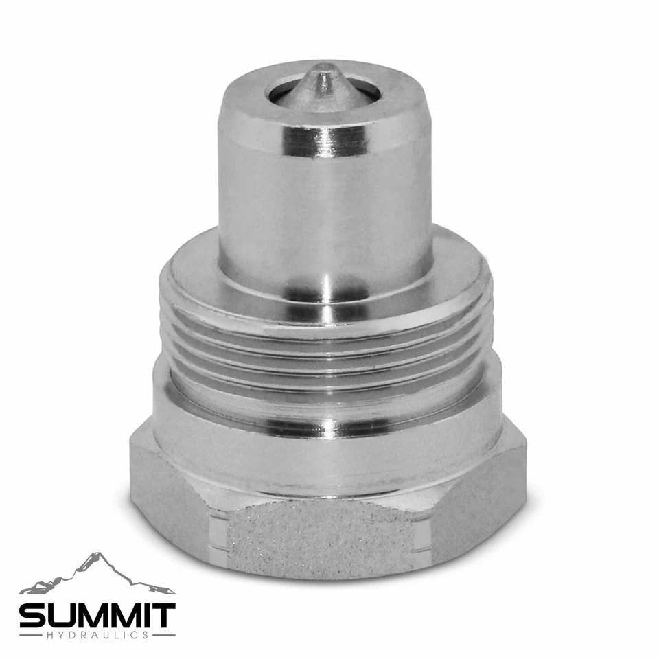 SUMMIT HYDRAULICS 3/8″ NPT Thread 10,000 PSI High Pressure Hydraulic Quick Disconnect Male Coupler