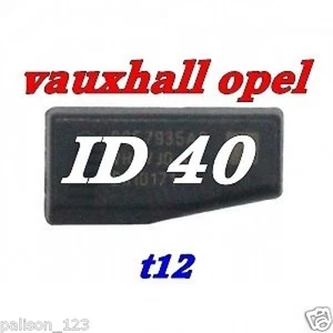 for Vauxhall opel NXP transponder chip ID40 T12 for Astra Corsa Vectra car key - Picture 1 of 1