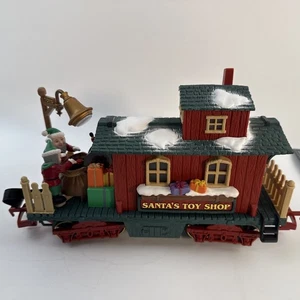 New Bright The Holiday Express Animated Train #385 SANTA'S TOY SHOP (1995) - Picture 1 of 9