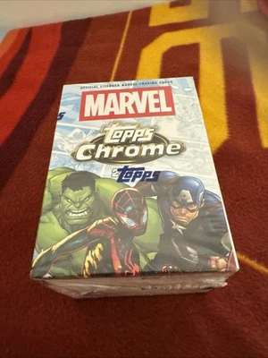 Topps Cromo Marvel Value Box 2025 Nuevo Sellado Coleccionable Reino Unido Envío Rápido - Imagen 1 de 4