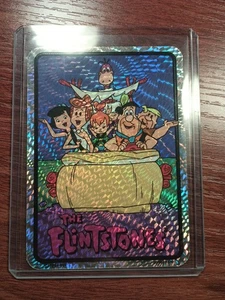THE FLINTSTONES 1994 HANNAH BARBARA AUTOMATEN PRISMA AUFKLEBER VINTAGE  - Bild 1 von 17