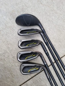 Inesis 900 Iron Golf 6, 8 , PW , SW & HYBRID 4 , R Flex Shaft,  New Grip  - Picture 1 of 18