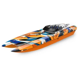 Traxxas 57046-4 DCB M41 40Zoll BL-Catamaran Renn Boot Brushless Orange - Bild 1 von 2