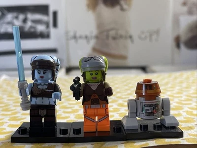 AAYLA SECURA HERA SYNDULLA CHOPPER DROID LEGO MINIFIGURA Star Wars Twi'lek Jedi lote Foto 1 de 4