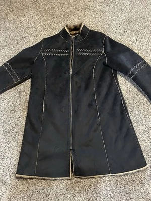 Terry Lewis Long Woman’s Coat Size 1x  - Image 1 of 4