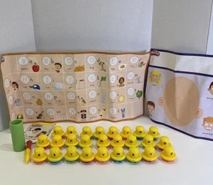 Play-Doh Shape & Learn Letters & Language COMPLETE Set•Alphabet Stamps, Pre-K - Picture 1 of 16