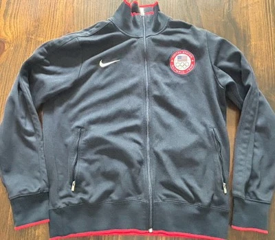 US Olympic Team Men's L United States Pan American Jacket Nike Full Zip - Image 1 of 4