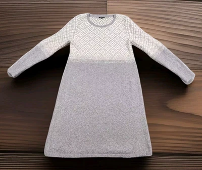 Lafayette 148 Dress Womans Medium Sweater Wool Cashmere Reverse Print Capsule - Image 1 of 4