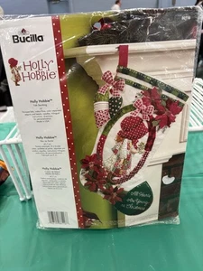 Bucilla HOLLY HOBBIE Weihnachtsstern Filz Weihnachtsstrumpf Set 86116 Selten Neu - Bild 1 von 5