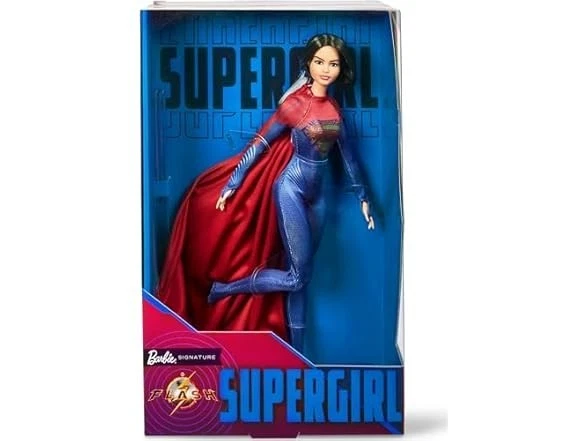 Barbie Signature Supergirl – The Flash (2023) Collector Grade  Doll – New Sealed - Image 1 of 4