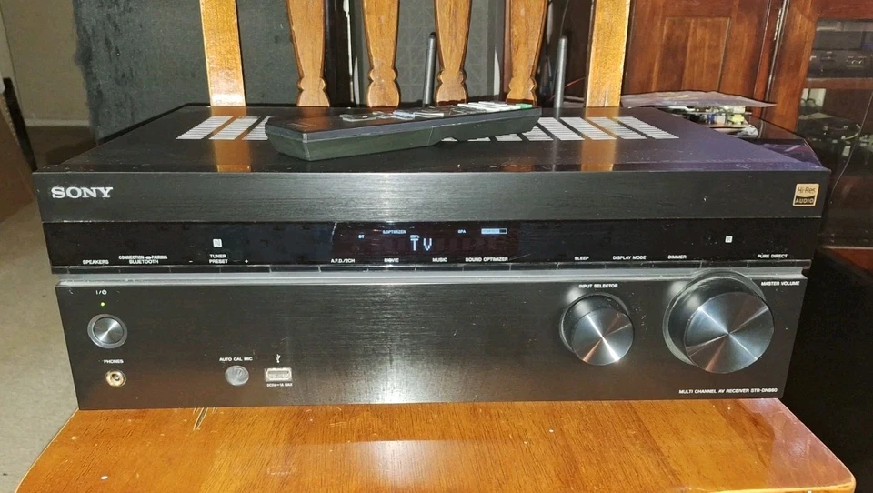 Sony STR-DN860 7.2ch AV Receiver 165W 4K Wi-Fi Bluetooth, Hi Res Audio. - Image 1 of 4