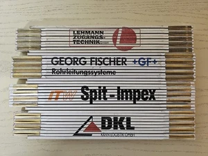 4x Meterstab / Zollstock - Bild 1 von 4
