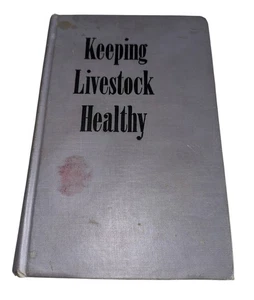 Vintage Keeping Livestock Healthy 1942 Yearbook of Agriculture USDA - Foto 1 di 16