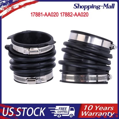 Juego de 2 mangueras de admisión de aire del motor Nº 1 y Nº 2 aptas para Toyota Sienna 3.5L 2004-2006 NUEVO Foto 1 de 4