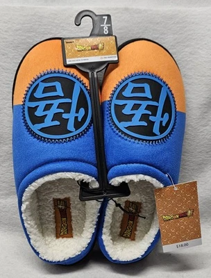 Zapatillas zueco Dragon Ball Z para hombre talla 7-8/nuevas Foto 1 de 4